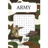 Army Word Search Puzzle Book: with Easy to Read Print About Army, Marine Corps, Air Force, Military | 6x9 Inches, 110 Pages, 50+ Puzzles