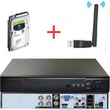 Arna 5mp 4 Kanal Xmeye 500GB HDD + Wifi Hibrit Kayıt Cihazı H265+ 1080P Hareket Algılama, Yüz Tanıma