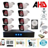 Arna 8 Dış Kameralı 2 Mp Hareket Algılama H.265+ 4 Tb HDD Dahil Ahd Güvenlik Seti- ST284M