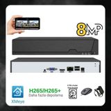 Arna 8mp 9 Kanal Nvr Kamera Kayıt Cihazı ( IP KAMERA ÇALIŞTIRIR ) - ARNA809