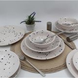 Arna Porselen Point Kobalt 8 Parça 2 Kişilik Yemek Takımı