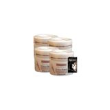 Arnavut Kremi 4x100 ml Cilt Renk Açıcı Masaj Bakım Kremi 1 adet Jel ile