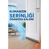 Arnee 5 Adet Gri Kapı Altı Rüzgar Önleyici Isı Yalıtım Süngeri