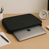 Arnee Bilgisayar Laptop Notebook Çantası - 13-14" - Gri - Siyah