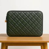 Arnee Deri Laptop Notebook Çantası - 13-14" - Rustik Siyah