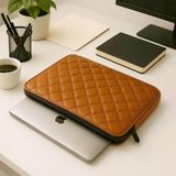 Arnee Deri Laptop Notebook Çantası - 15-15,6" - Taba