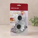 ARNEER Orta Boy Metal Kek Kapsülü 6'Lı