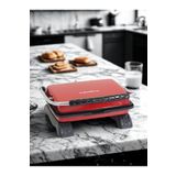 Arnell Tost Makinası Granit Yüzey Ile Sağlıklı Pişirim | 1800 W Yapışmaz Granit Tost Makinesi