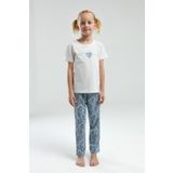 Arnetta 3305 Kız Çocuk Dream Shine Bisiklet Yaka Kısa Kollu Pijama Takım