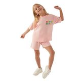 Arnetta Disney Somon Kız Çocuk Minnie Mouse Pijama Takımı 48873 Somon 7-8