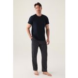 Arnetta Empty Siyah Erkek Pijama Takımı