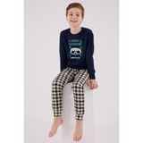 Arnetta Erkek Çocuk Lacivert Pijama Takımı - 3 - 4 Yaş