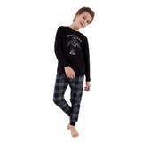 Arnetta Erkek Çocuk Pijama Takımı, 3-4 Yaş, IB76863, Siyah, erkek-çocuk
