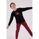 Arnetta Erkek Çocuk Siyah Pijama Takımı - 2 - 3 Yaş