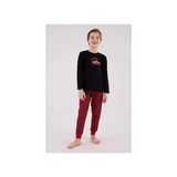 Arnetta Erkek Çocuk Siyah Pijama Takımı 3515-S