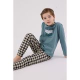 Arnetta Erkek Çocuk Yeşil Pijama Takımı - 6 - 7 Yaş