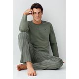 Arnetta Erkek Yeşil Pijama Takım AR3013-S-V2