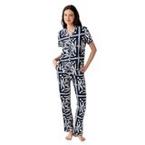 Arnetta Gömlek Pijama Takım, M, AR3567-S-V1, Siyah, kadın