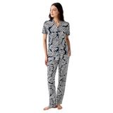 Arnetta Gömlek Pijama Takım, S, AR3607-S-V2, Lacivert, kadın