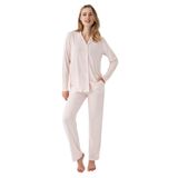 Arnetta Gömlek Pijama Takımı, L, AR3418-S-V1, Pembe, kadın