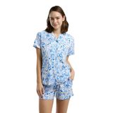 Arnetta Gömlek Pijama Takımı, S, AR3245-S-V1, Beyaz, kadın