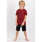 Arnetta Huntington Beach Bordo Erkek Çocuk Bermuda Takım - 2 - 3 Yaş