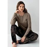 Arnetta Kadın Büyük Beden Pijama Takımı 3439-X