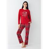 Arnetta Kadın Kırmızı Pijama Takımı