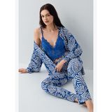 Arnetta Kadın Lacivert 3lü Pijama Takım