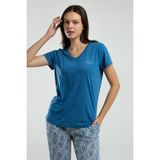 Arnetta Kadın Lacivert Pijama Takımı - 4XL
