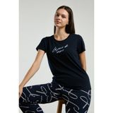 Arnetta Kadın Lacivert Pijama Takımı - S
