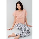 Arnetta Kadın Turuncu Pijama Takım