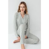 Arnetta Kadın Yeşil Gömlek Pijama