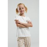 Arnetta Kız Çocuk Beyaz Pijama Takımı - 6 - 7 Yaş