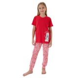 Arnetta Kız Çocuk Pijama Takım, 4-5 Yaş, AR3581-C-V1, Kırmızı, kız-çocuk
