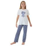 Arnetta Kız Çocuk Pijama Takımı, 5-6 Yaş, AR3661-C-V1, Krem, kız-çocuk