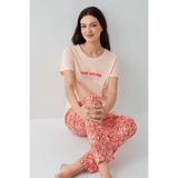 Arnetta Pijama Takım, 2XL, AR3611-S-V2, Pembe, kadın