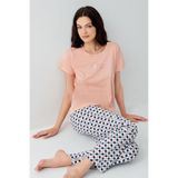 Arnetta Pijama Takım, 3XL, AR3555-S-V1, Turuncu, kadın