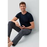 Arnetta Pijama Takım, 4XL, AR3676-S-V1, Lacivert, erkek