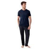 Arnetta Pijama Takım, 4XL, AR3690-S-V1, Lacivert, erkek