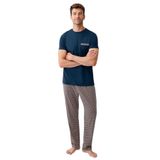 Arnetta Pijama Takım, L, AR3682-S-V1, Lacivert, erkek