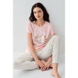 Arnetta Pijama Takım, XL, AR3571-S-V1, Pembe, kadın
