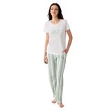 Arnetta Pijama Takım, XL, AR3588-S-V2, Beyaz, kadın