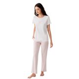 Arnetta Pijama Takım, XL, AR3593-S-V2, Beyaz, kadın