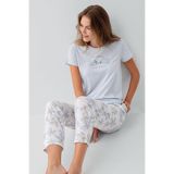 Arnetta Pijama Takımı, 3XL, AR3622-S-V2, Mavi, kadın
