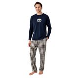 Arnetta Pijama Takımı, L, AR3511-S-V1, Lacivert, erkek