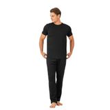 Arnetta Pijama Takımı, L, AR3695-S-V1, Siyah, erkek