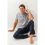 Arnetta Pijama Takımı, L, AR3699-S-V1, Gri, erkek