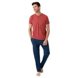 Arnetta Pijama Takımı, M, AR3685-S-V1, Turuncu, erkek