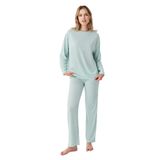 Arnetta Pijama Takımı, XL, AR3407-S-V1, Yeşil, kadın